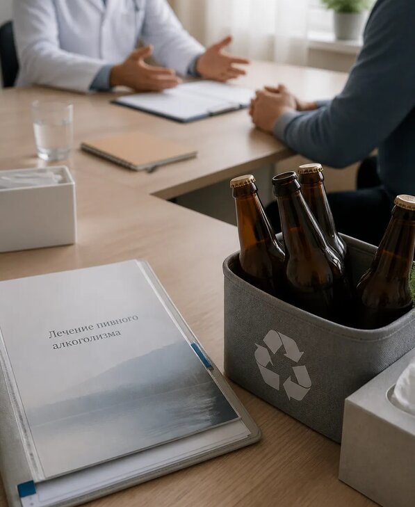 Профессиональное лечение пивного алкоголизма в Сарапуле